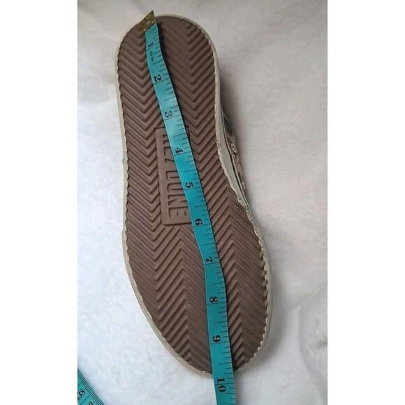 Re/Done Faded Leopard Print Low Top Skate Sneakers Lace Ups Size 38 EU/7.5 US - Picture 8 of 8